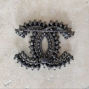CHANEL Jewelry - CHANEL Rhinestone Brooch CHANEL Jewelry - CHANEL Rhinestone Brooch